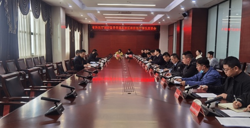 省科技厅调研督导常德高新区经济运行情况