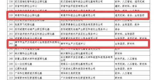 跻身“国家队” 常德2家科技型企业孵化器入选全国首批标准级孵化器名单