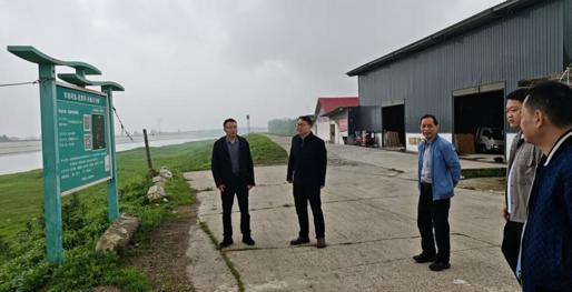 市科技局检查安乡防汛责任堤垸备汛工作
