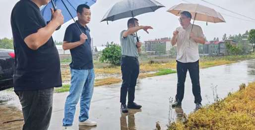 市科技局督导检查安乡安昌垸防汛工作